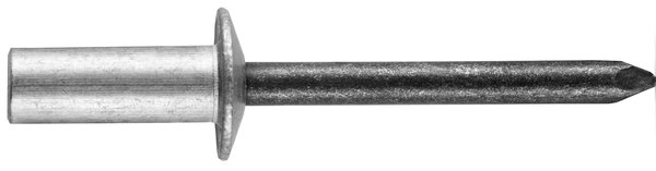 1/4" X .695 (.251-.375 GRIP) ALU/STL CLOSED BR, ROHS COMPLIANT